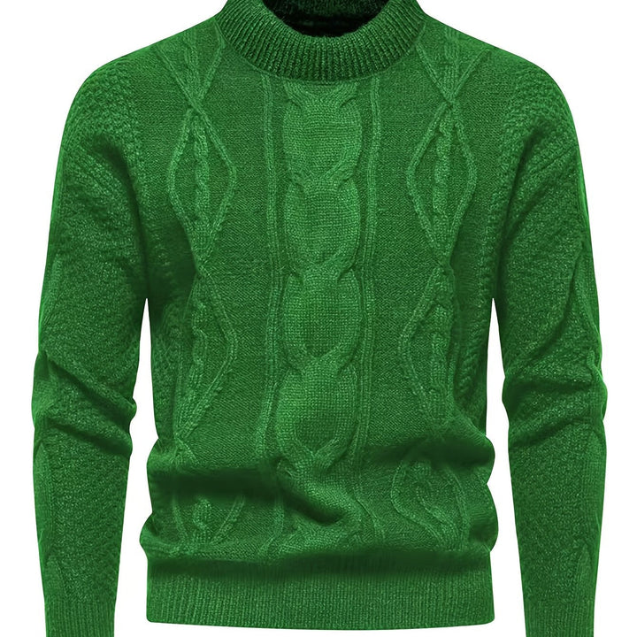 LAURENT MONACO | PULL EN MAILLE COTONNÉE POUR HOMMES