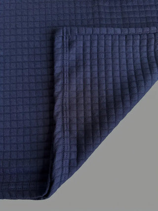 LAURENT MONACO | POLO À MANCHES LONGUES EN TISSU GAUFFRÉ POUR HOMMES