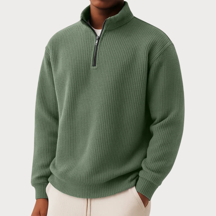 LAURENT MONACO| PULL ZIPPÉ ÉLÉGANT POUR HOMME