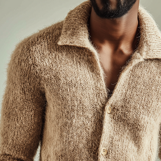 LAURENT MONACO | CARDIGAN TEXTURÉ POUR HOMMES