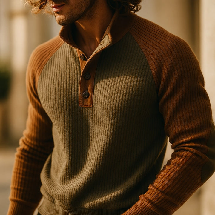 LAURENT MONACO | TRICOT CÔTELÉ POUR HOMME