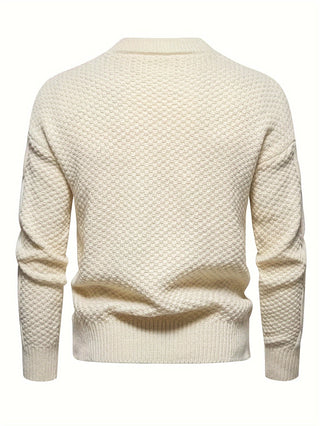 LAURENT MONACO | PULL EN MAILLE COTONNÉE POUR HOMMES
