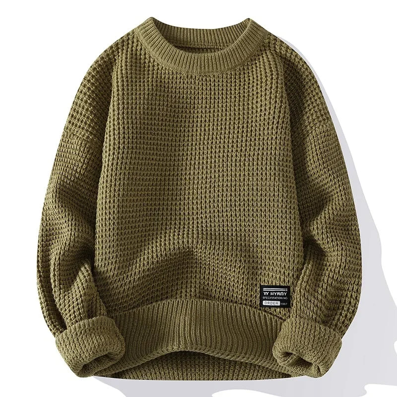 LAURENT MONACO | PULL EN NID D'ABEILLE PREMIUM