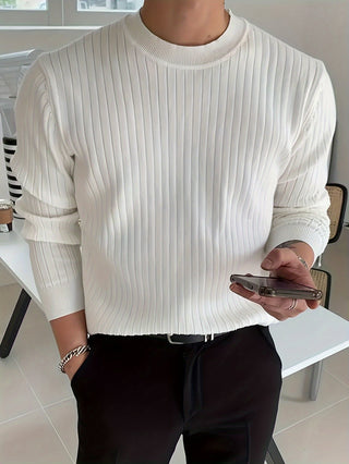 LAURENT MONACO | PULL EN MAILLE DE RAYON POUR HOMMES