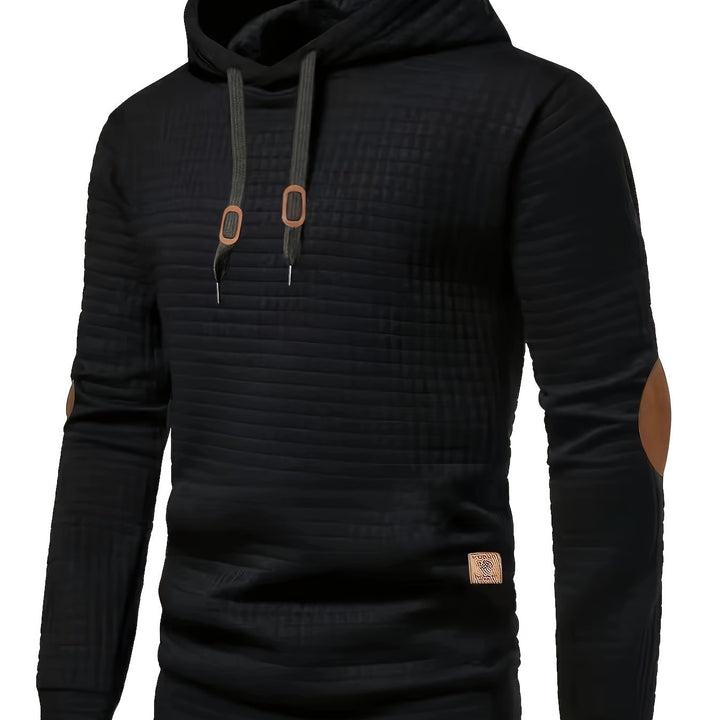 LAURENT MONACO | SWEAT À CAPUCHE À CARREAUX POUR HOMMES