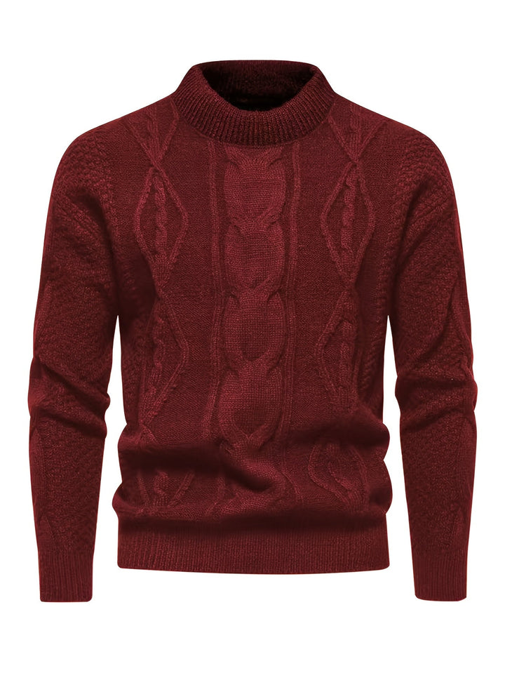 LAURENT MONACO | PULL EN MAILLE COTONNÉE POUR HOMMES