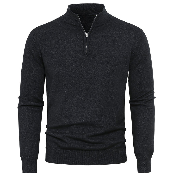 LAURENT MONACO | PULL À COL ZIP POUR HOMMES
