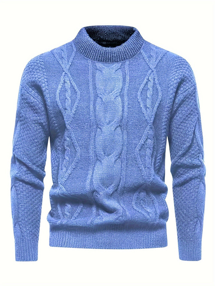 LAURENT MONACO | PULL EN MAILLE COTONNÉE POUR HOMMES