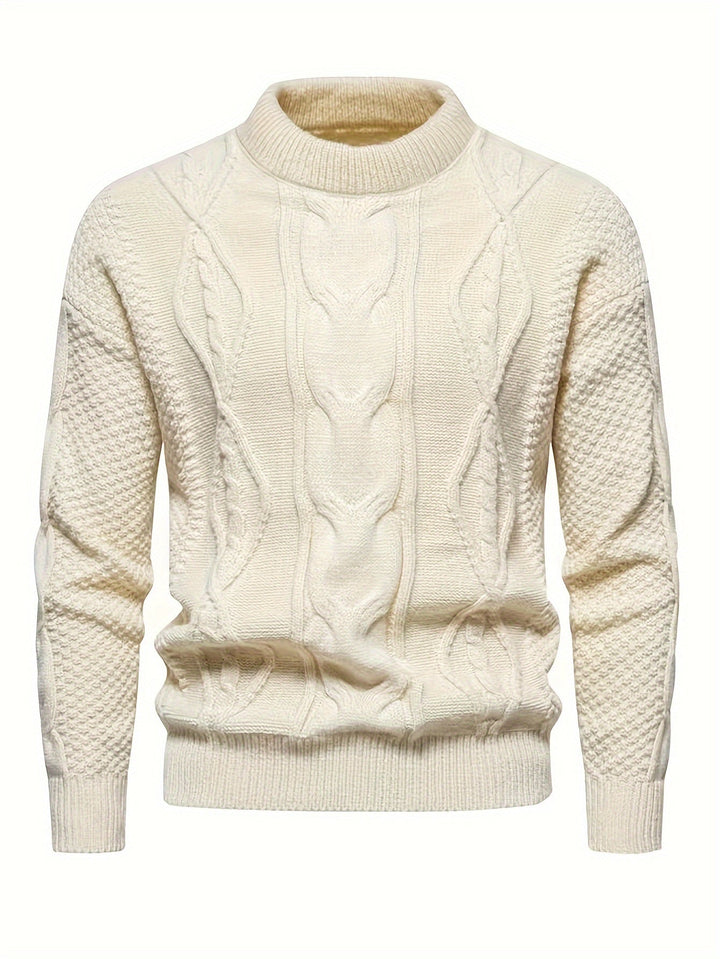 LAURENT MONACO | PULL EN MAILLE COTONNÉE POUR HOMMES