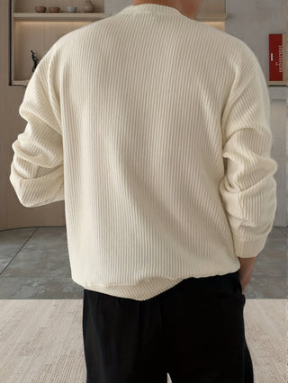 LAURENT MONACO | PULL EN MAILLE AMPLE POUR HOMMES