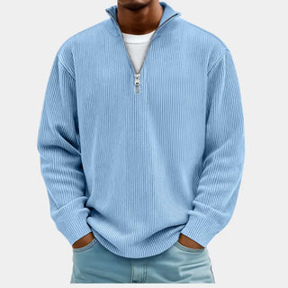 LAURENT MONACO | PULL EN TRICOT ZIP POUR HOMMES