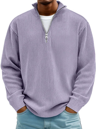 LAURENT MONACO | PULL DEMI-ZIP POUR HOMME