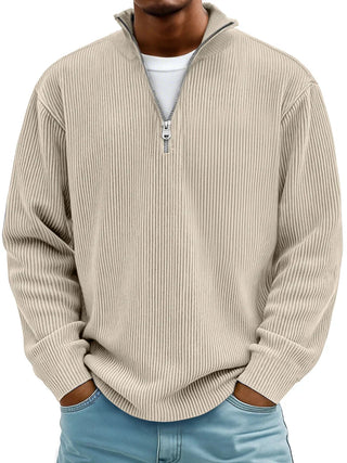 LAURENT MONACO | PULL DEMI-ZIP POUR HOMME
