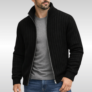 LAURENT MONACO | GILET ZIPPÉ ÉLÉGANT CLASSIQUE