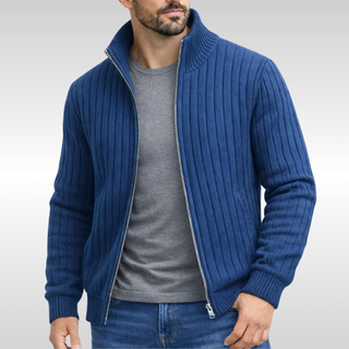 LAURENT MONACO | GILET ZIPPÉ ÉLÉGANT CLASSIQUE