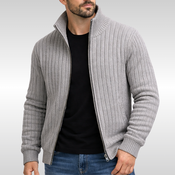 LAURENT MONACO | GILET ZIPPÉ ÉLÉGANT CLASSIQUE