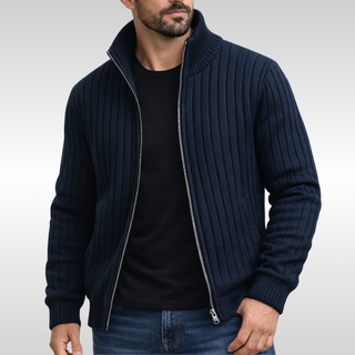 LAURENT MONACO | GILET ZIPPÉ ÉLÉGANT CLASSIQUE