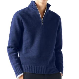 LAURENT MONACO | DOLCEVITA EN LAINE AVEC ZIP POUR HOMME