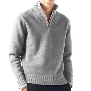 LAURENT MONACO | DOLCEVITA EN LAINE AVEC ZIP POUR HOMME