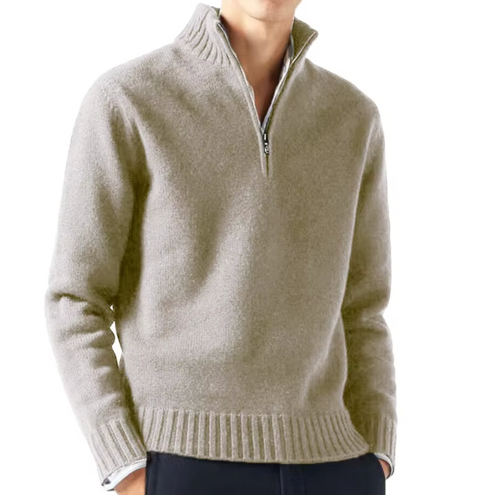 LAURENT MONACO | DOLCEVITA EN LAINE AVEC ZIP POUR HOMME