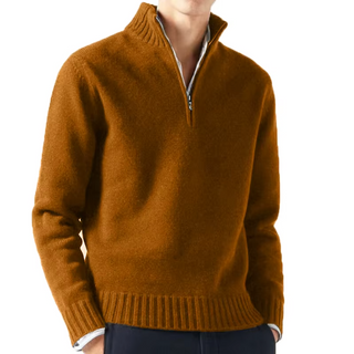 LAURENT MONACO | DOLCEVITA EN LAINE AVEC ZIP POUR HOMME