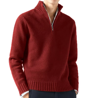 LAURENT MONACO | DOLCEVITA EN LAINE AVEC ZIP POUR HOMME