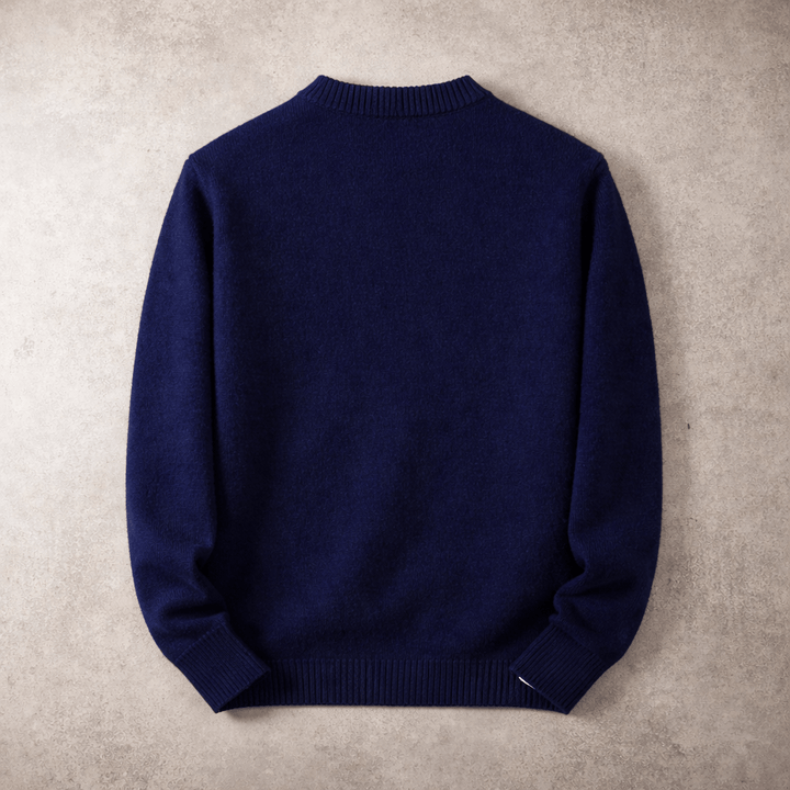 LAURENT MONACO | PULL À CÔTES CLASSIQUE POUR HOMMES