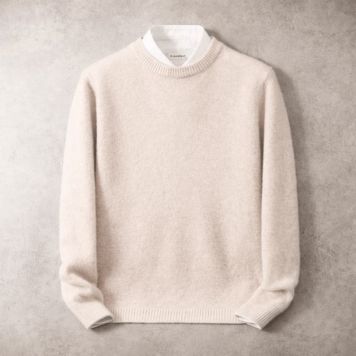 LAURENT MONACO | PULL À CÔTES CLASSIQUE POUR HOMMES