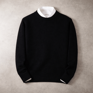 LAURENT MONACO | PULL À CÔTES CLASSIQUE POUR HOMMES