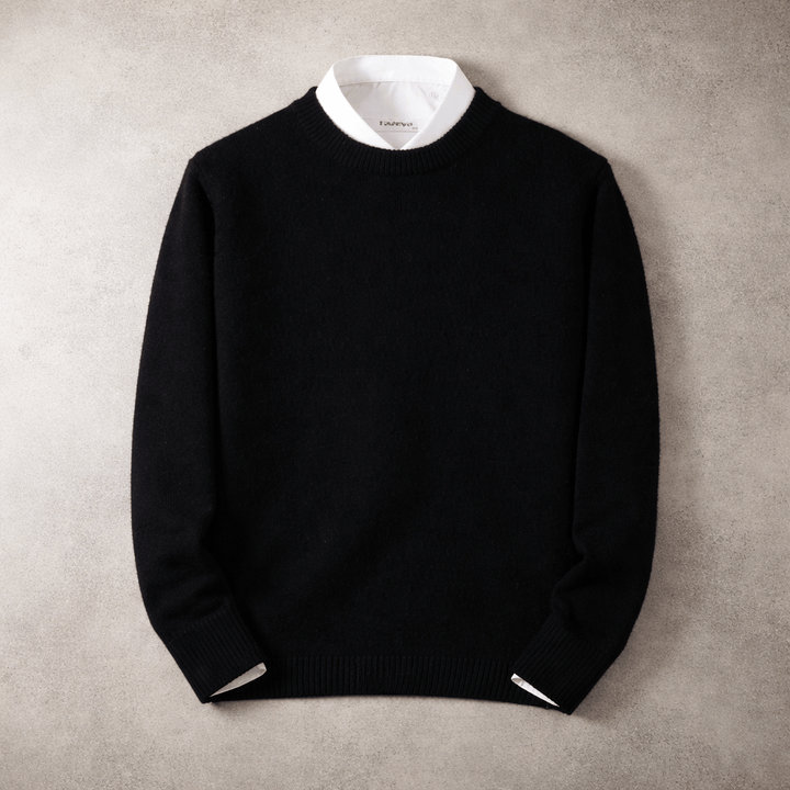 LAURENT MONACO | PULL À CÔTES CLASSIQUE POUR HOMMES