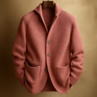 LAURENT MONACO | BLAZER EN MAILLE CÔTELÉE POUR HOMME