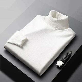 LAURENT MONACO | PULL COL ROULÉ À MANCHES LONGUES POUR HOMME