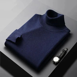 LAURENT MONACO | PULL COL ROULÉ CLASSIQUE POUR HOMME