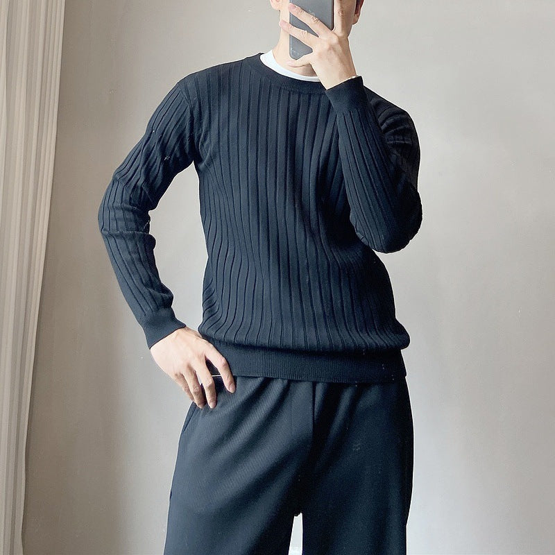 LAURENT MONACO | PULL EN MAILLE DE RAYON POUR HOMMES