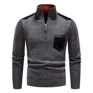 LAURENT MONACO | PULL HOMME EN POLAIRE AVEC ZIP