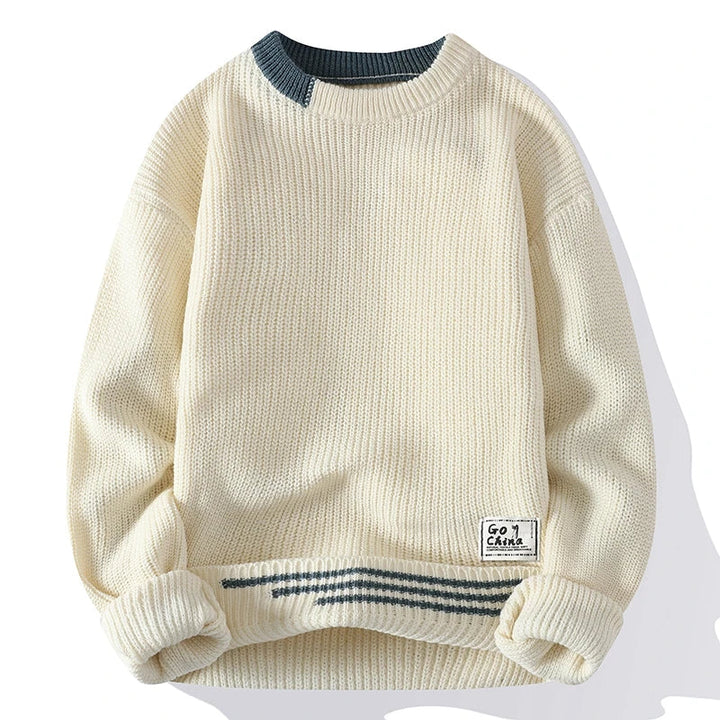 LAURENT MONACO | PULL COLOR BLOCK POUR HOMME