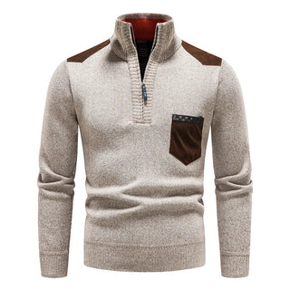 LAURENT MONACO | PULL HOMME EN POLAIRE AVEC ZIP