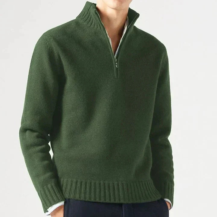 LAURENT MONACO | DOLCEVITA EN LAINE AVEC ZIP POUR HOMME