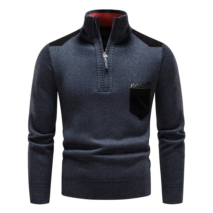 LAURENT MONACO | PULL HOMME EN POLAIRE AVEC ZIP