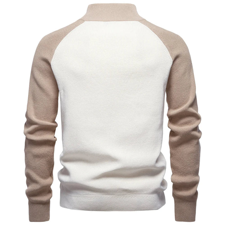 LAURENT MONACO | PULL À COL ZIPPÉ POUR HOMME