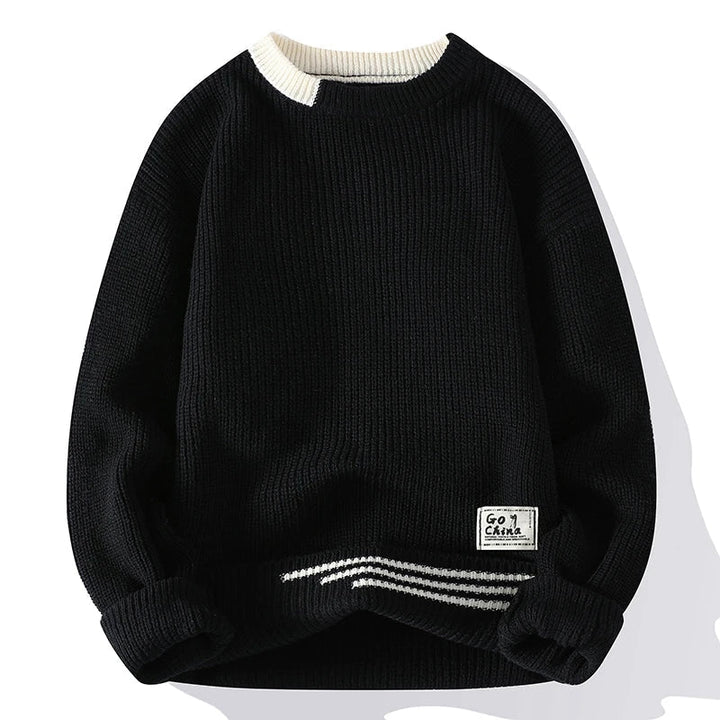 LAURENT MONACO | PULL COLOR BLOCK POUR HOMME