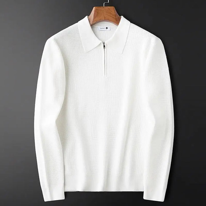 LAURENT MONACO | SWEAT CLASSIQUE EN MAILLE WAFFLE POUR HOMME