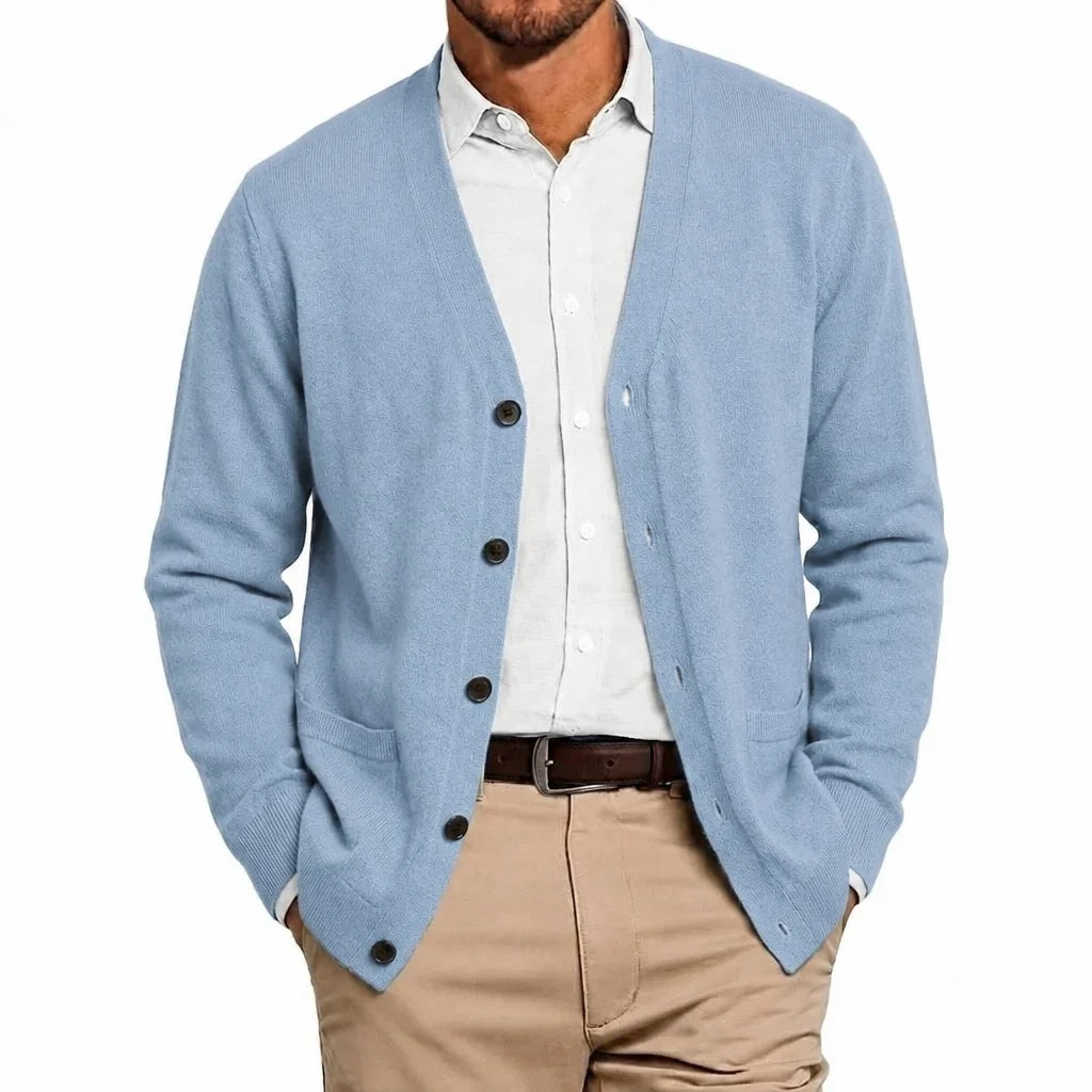 LAURENT MONACO | CARDIGAN À BOUTONS POUR HOMMES