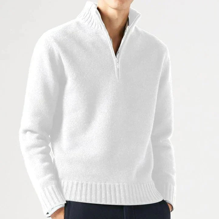 LAURENT MONACO | DOLCEVITA EN LAINE AVEC ZIP POUR HOMME