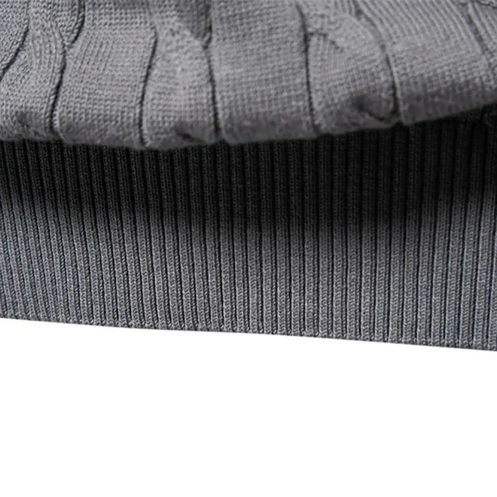 LAURENT MONACO | PULL À MAILLES TRESSÉES POUR HOMMES