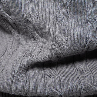 LAURENT MONACO | PULL À MAILLES TRESSÉES POUR HOMMES