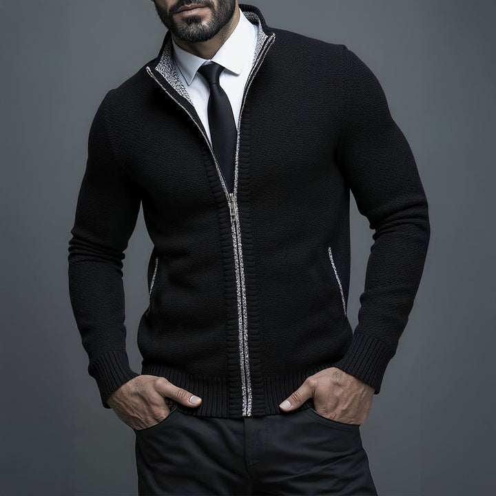 LAURENT MONACO | GILET HOMME LUXE AVEC FERMETURE ÉCLAIR