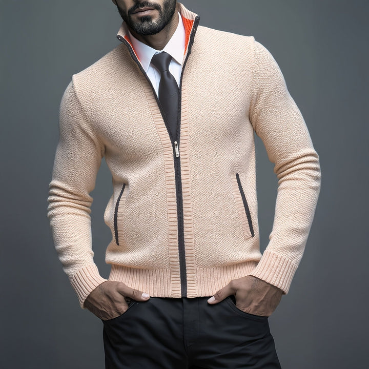 LAURENT MONACO | GILET HOMME LUXE AVEC FERMETURE ÉCLAIR