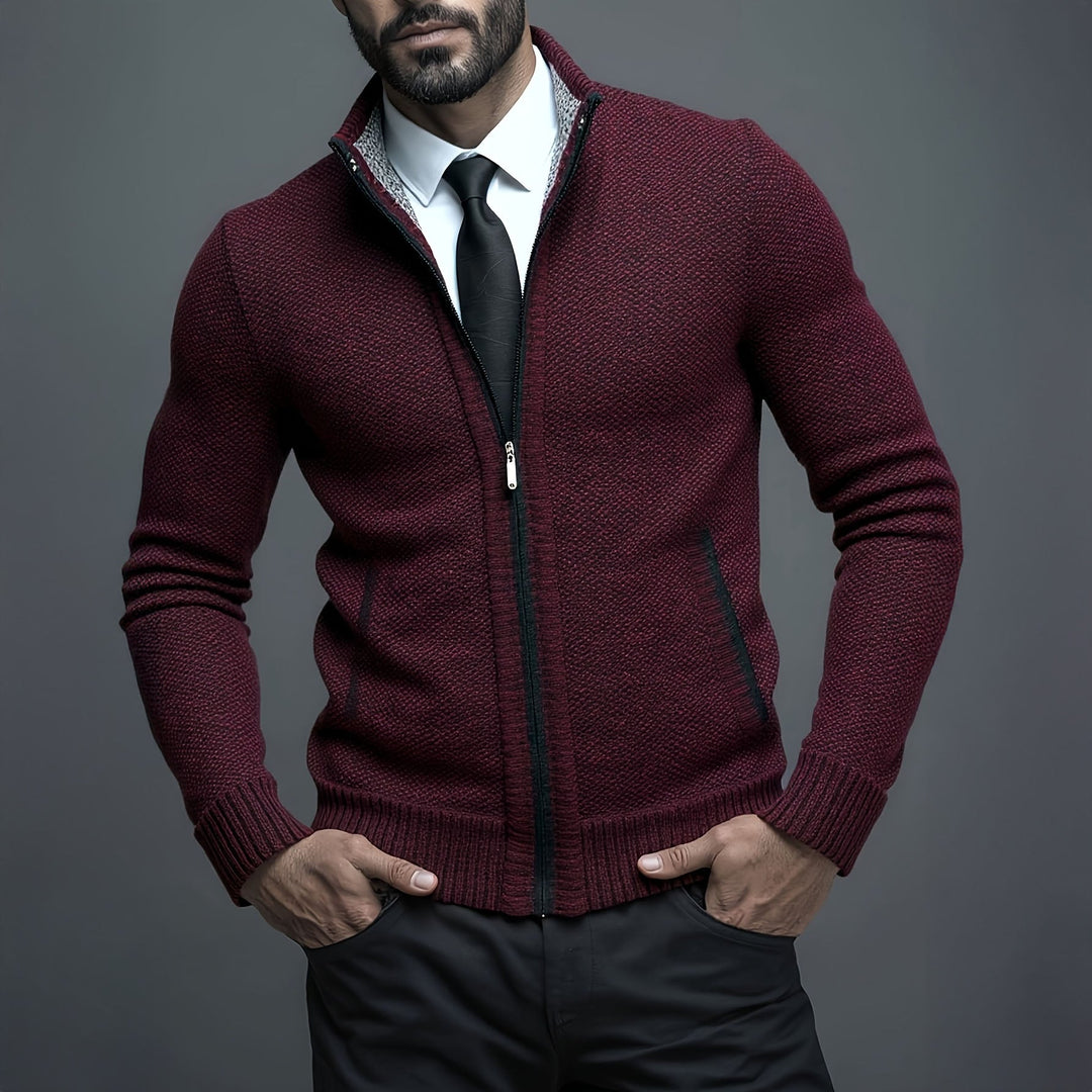 LAURENT MONACO | GILET HOMME LUXE AVEC FERMETURE ÉCLAIR