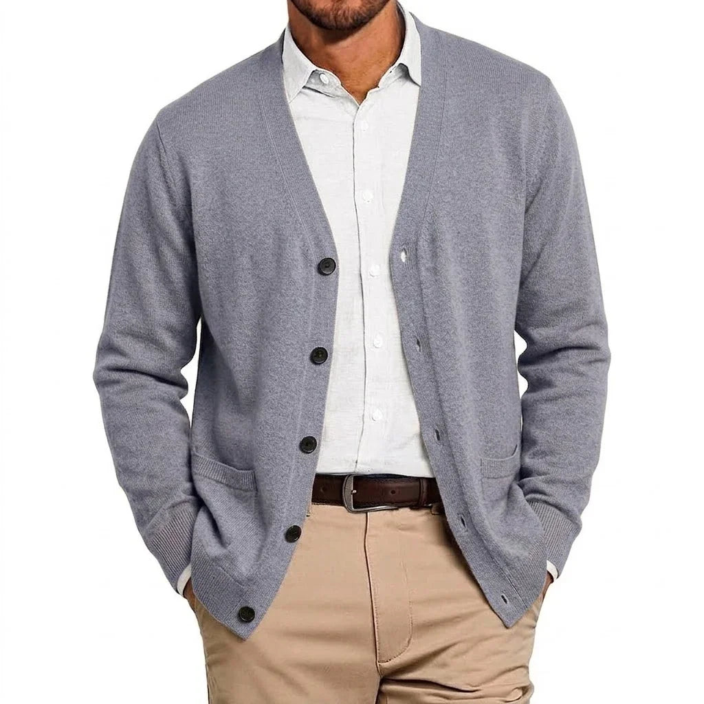LAURENT MONACO | CARDIGAN À BOUTONS POUR HOMMES
